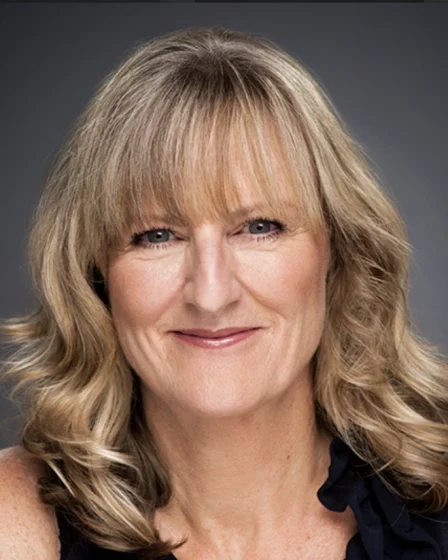 Katie B. Smith explaining her executive coaching approach